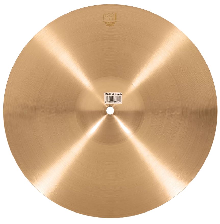 Meinl PA14MH Pure Alloy Traditional Medium Hi Hat 14 Platos Batería 9