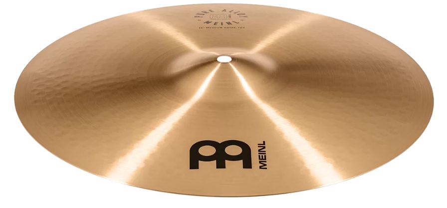 Meinl PA15MH Pure Alloy Traditional Medium Hi Hat 15 Platos Batería 2