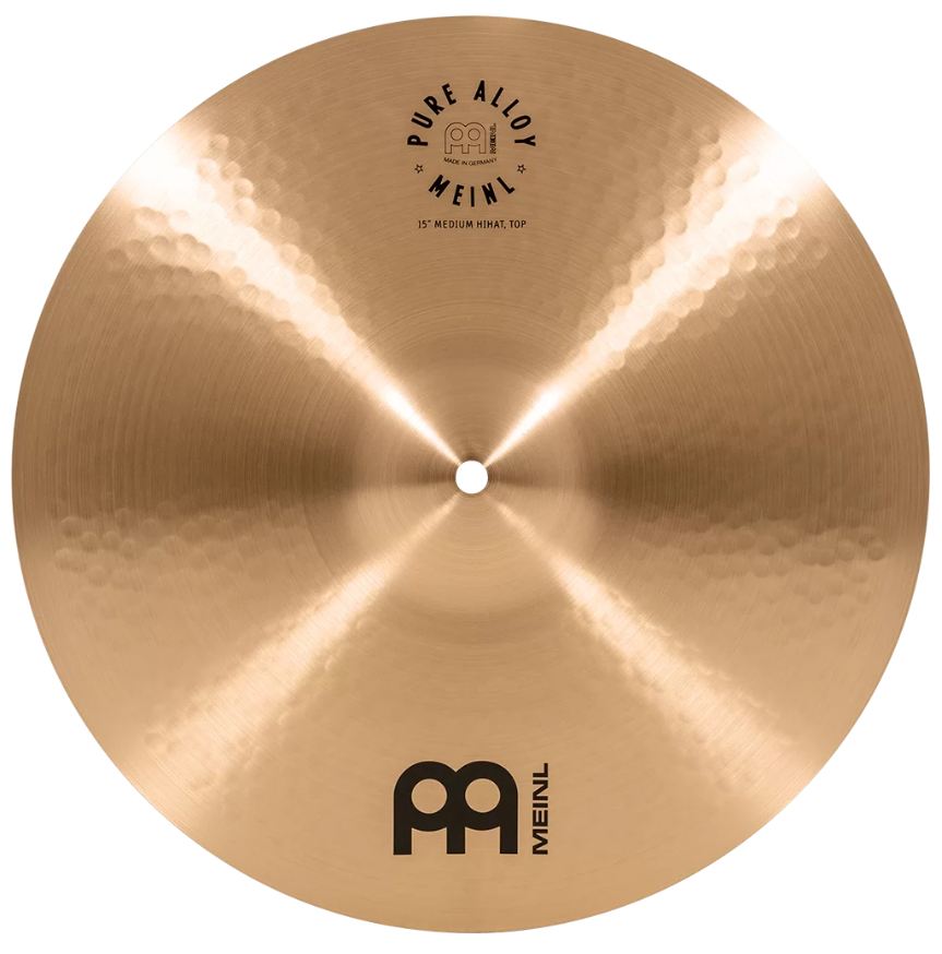 Meinl PA15MH Pure Alloy Traditional Medium Hi Hat 15 Platos Batería 5