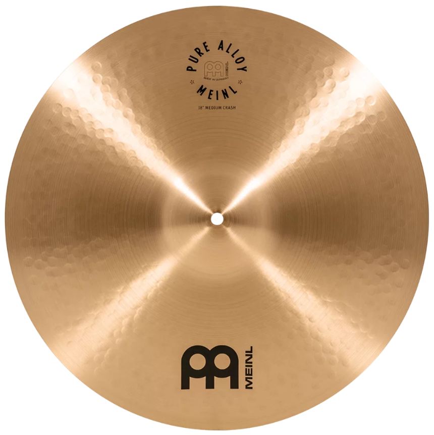 Meinl PA18MC Pure Alloy Traditional Medium Crash 18 Plato Batería 1