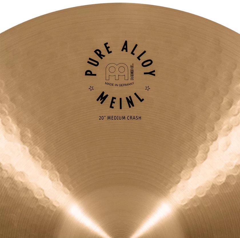 Meinl PA20MC Pure Alloy Traditional Medium Crash 20 Plato Batería 6