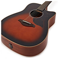 Yamaha A1M II TBS Guitarra Electroacústica Dreadnought Tobacco Brown Sunburst 4