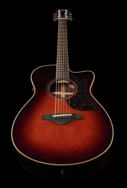 Yamaha AC3R ARE TBS Guitarra Electroacústica Concierto Tobacco Brown Sunburst 13