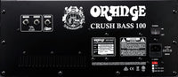 Orange Crush Bass 100 Black Amplificador Bajo Negro 9