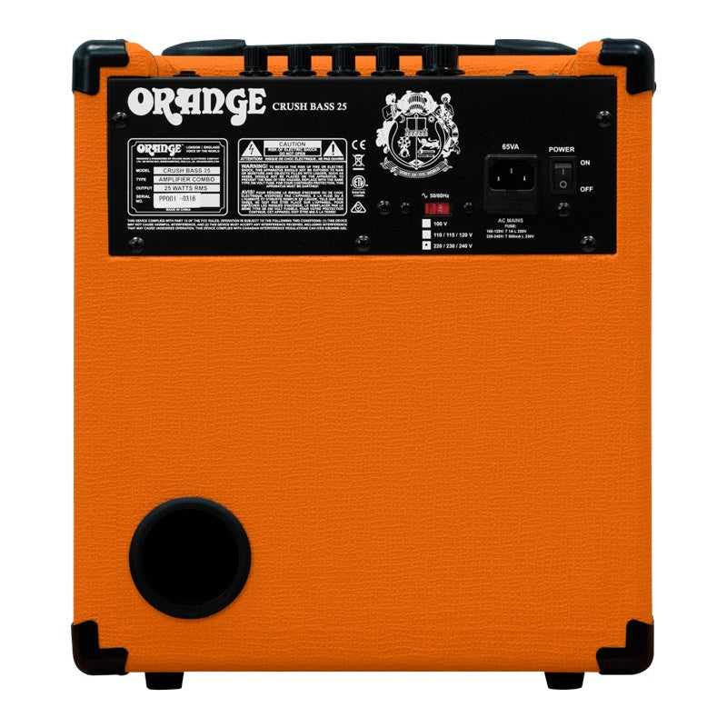 Orange Crush Bass 25 Amplificador Bajo 7