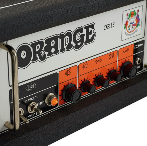 Orange OR15H BK Amplificador Cabezal Guitarra Negro 7