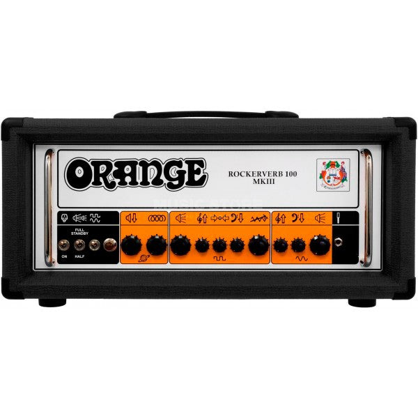 Orange Rockerverb 100H MKIII BLK Amplificador Cabezal Negro 1