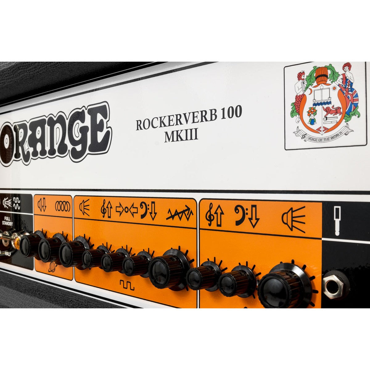 Orange Rockerverb 100H MKIII BLK Amplificador Cabezal Negro 7