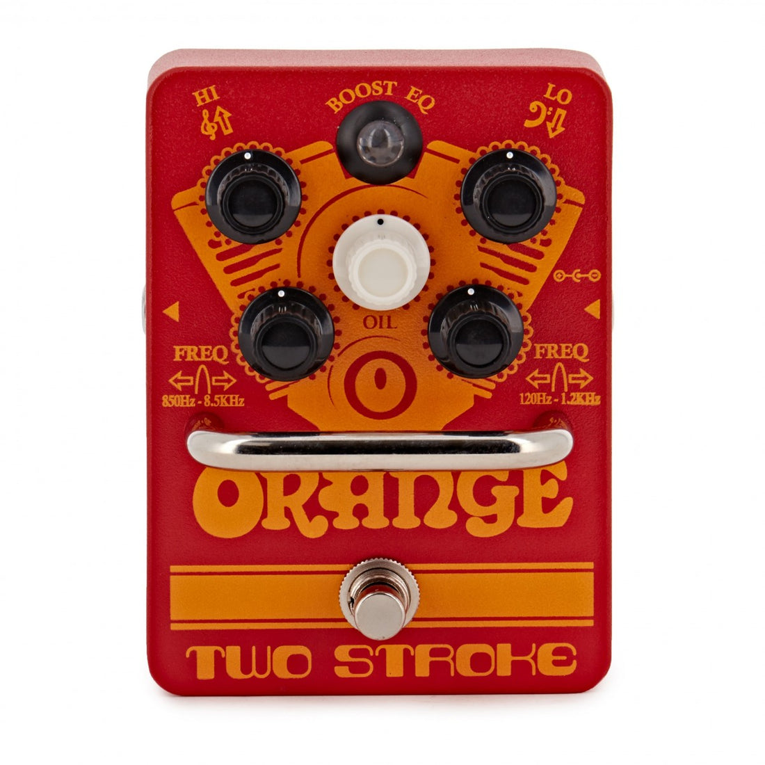 Orange Two Stroke Pedal Booster 1