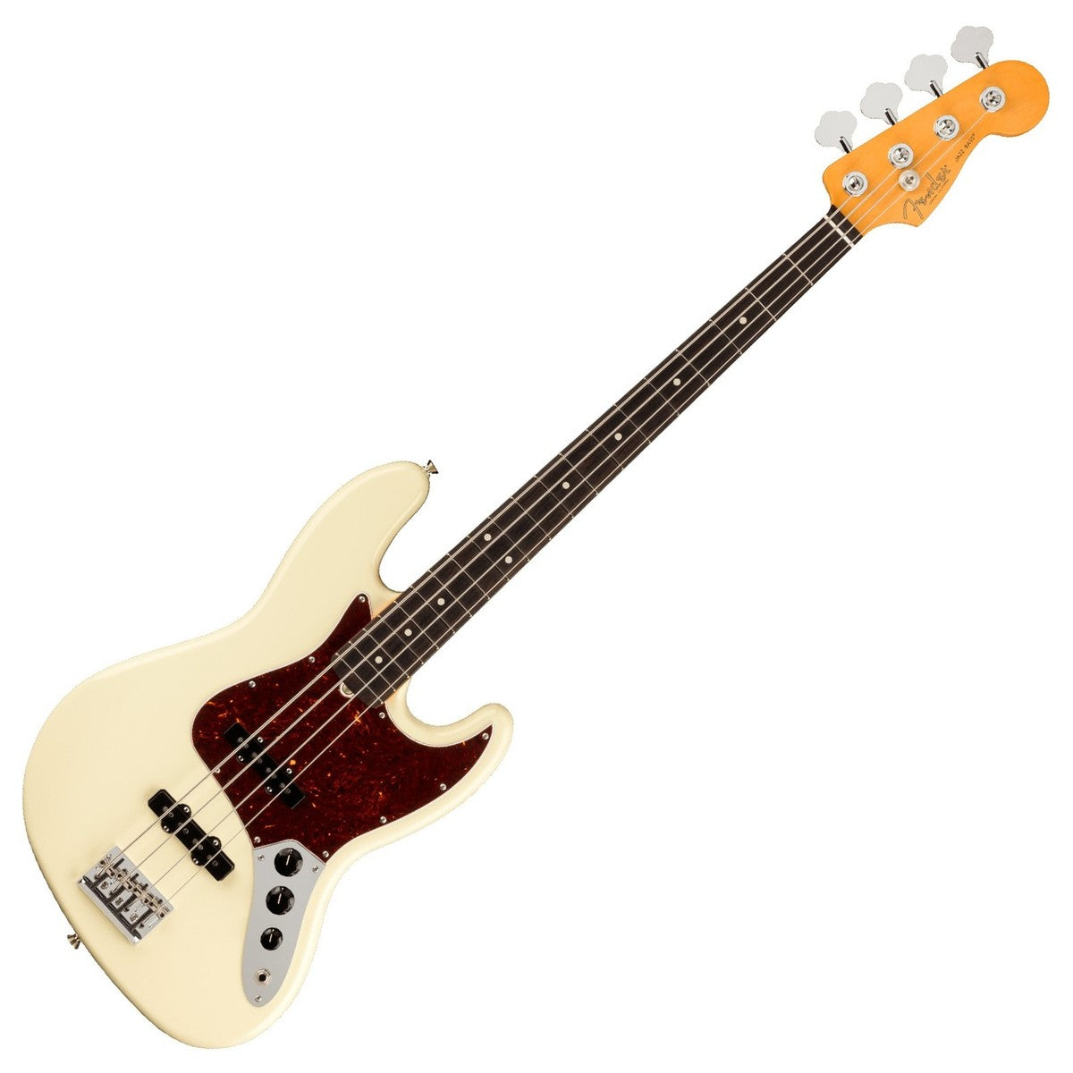 Fender American Professional II Jazz Bass RW Bajo Eléctrico Olympic White 7