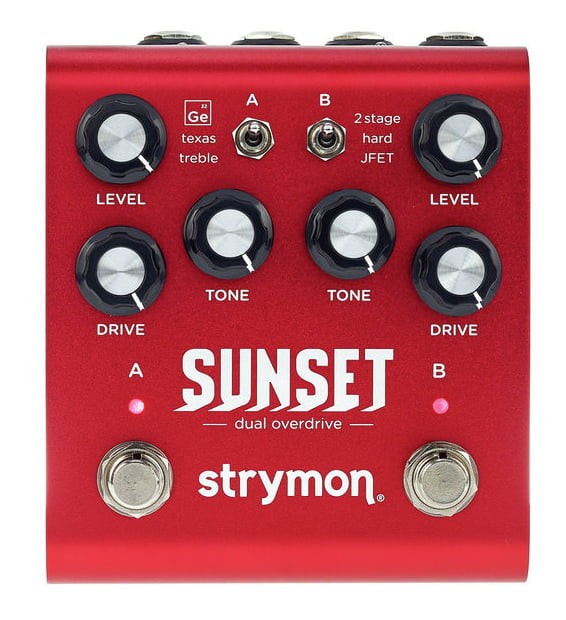 Strymon Sunset Dual Overdrive Pedal 1