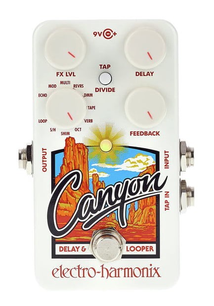 Electro Harmonix Canyon Pedal Delay Looper 1