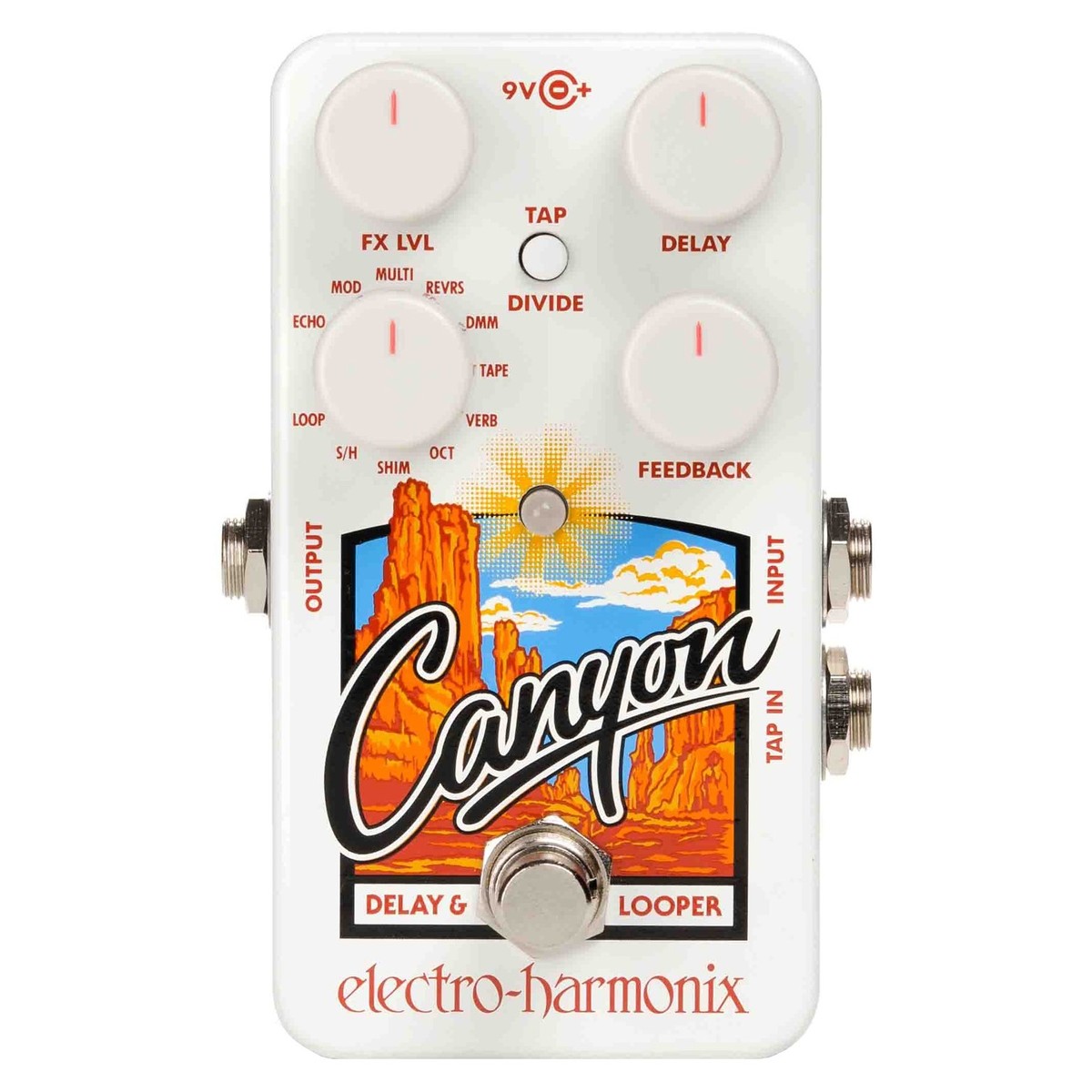 Electro Harmonix Canyon Pedal Delay Looper 8