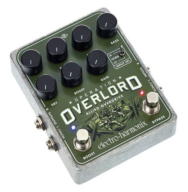 Electro Harmonix Operation Overlord Pedal Overdrive 2