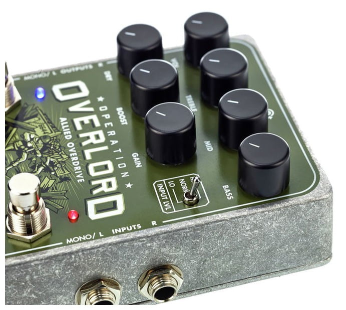 Electro Harmonix Operation Overlord Pedal Overdrive 6