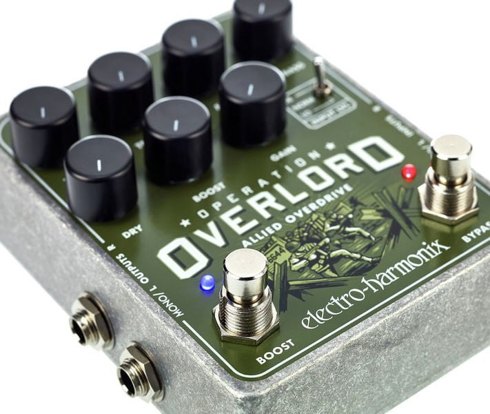 Electro Harmonix Operation Overlord Pedal Overdrive 7