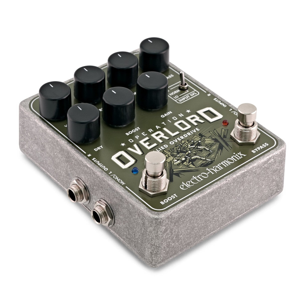 Electro Harmonix Operation Overlord Pedal Overdrive 11