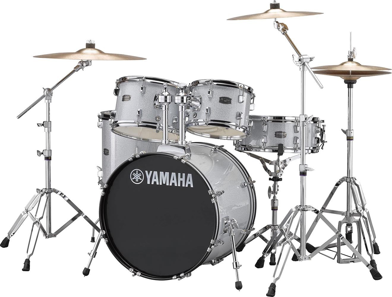 Yamaha RDP2F5 SLG Set Rydeen Batería Acústica con Herrajes Silver Glitter 1