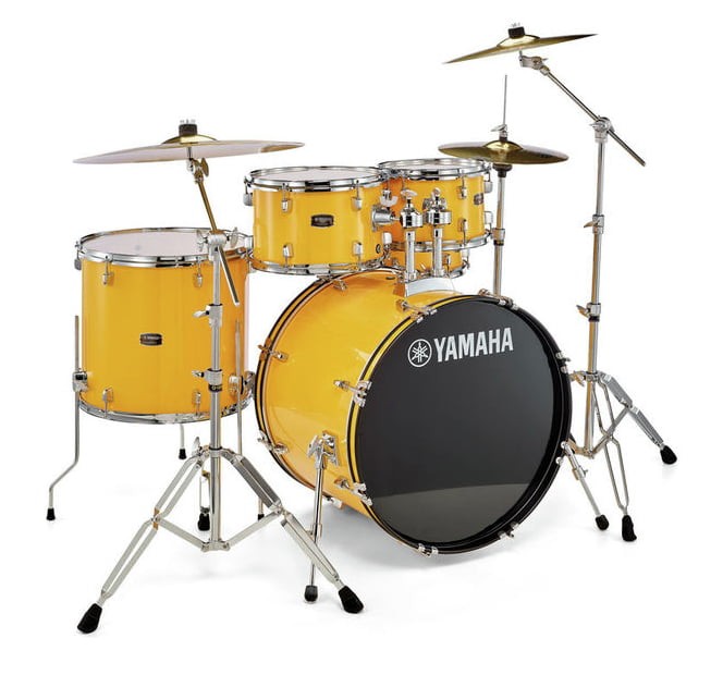 Yamaha RDP2F5 YL Set Rydeen Batería Acústica con Herrajes Mellow Yellow 3