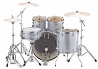 Yamaha RDP0F5 SLG CPset Rydeen Batería Acústica con Herrajes y Platos Silver Glitter 2