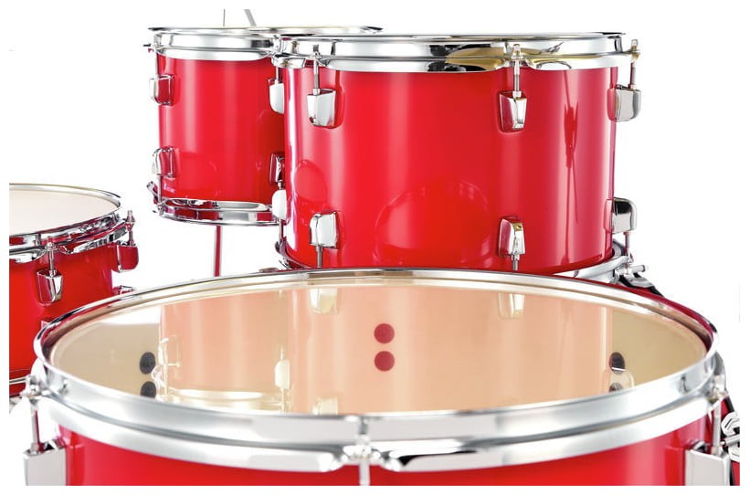 Yamaha RDP0F5 RD Set Rydeen Batería Acústica con Herrajes Hot Red 4