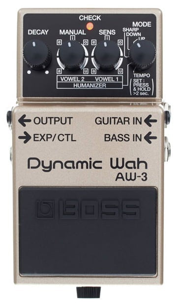 Boss AW3 Pedal Wah Dinámico Guitarra y Bajo 1