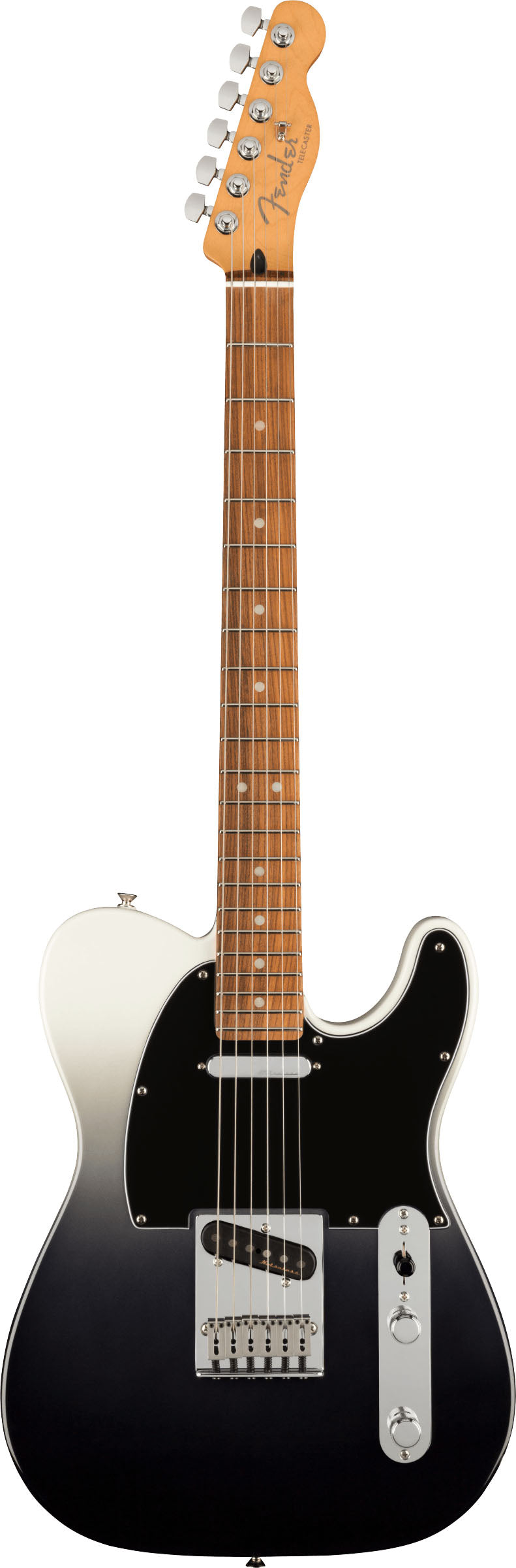 Fender Player Plus Telecaster PF Guitarra Eléctrica Silver Smoke 1