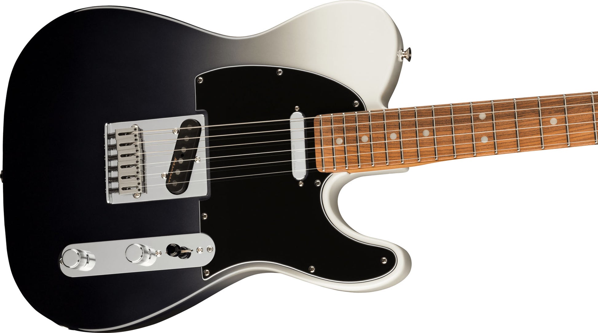 Fender Player Plus Telecaster PF Guitarra Eléctrica Silver Smoke 3