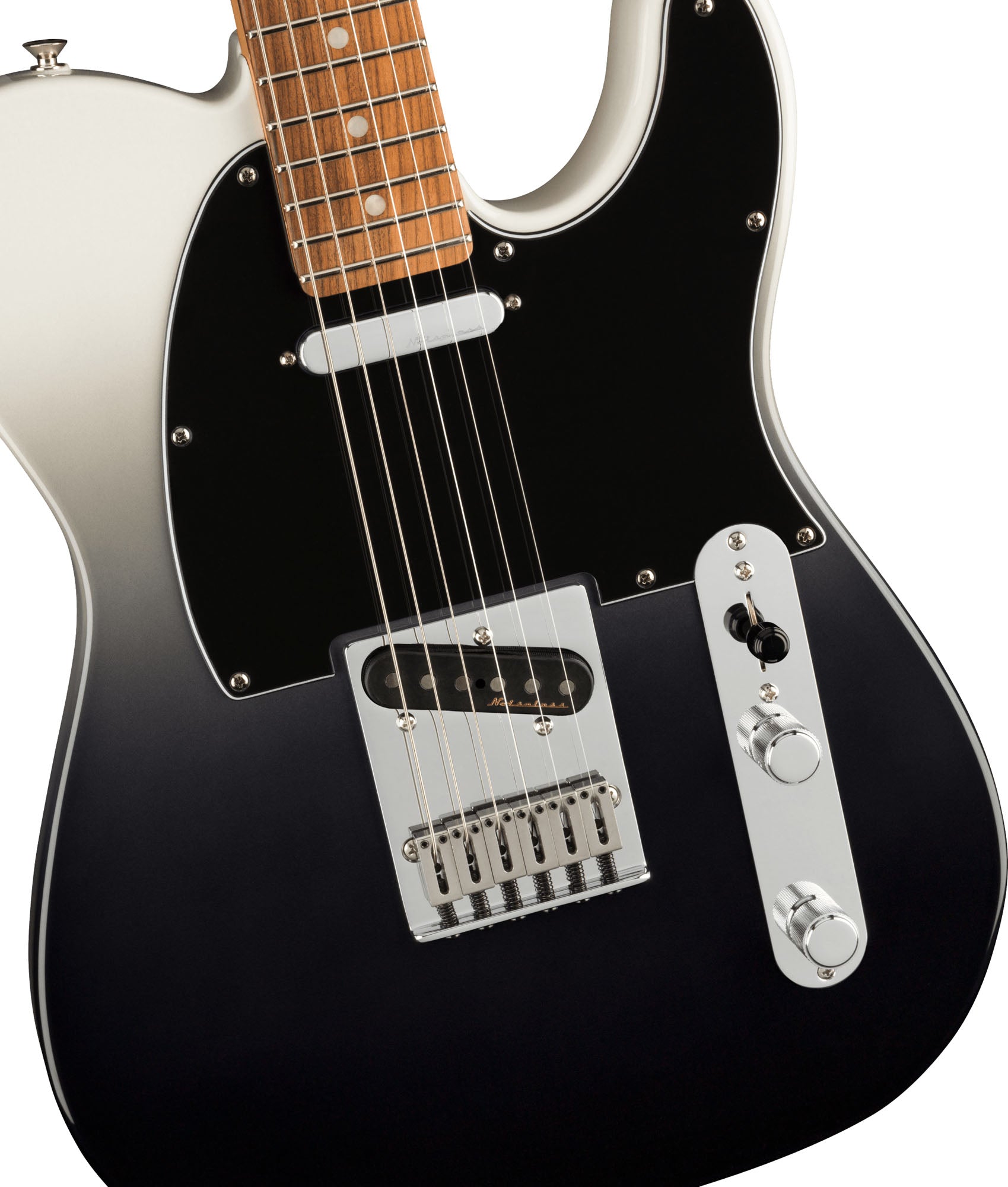 Fender Player Plus Telecaster PF Guitarra Eléctrica Silver Smoke 4