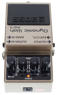 Boss AW3 Pedal Wah Dinámico Guitarra y Bajo 5