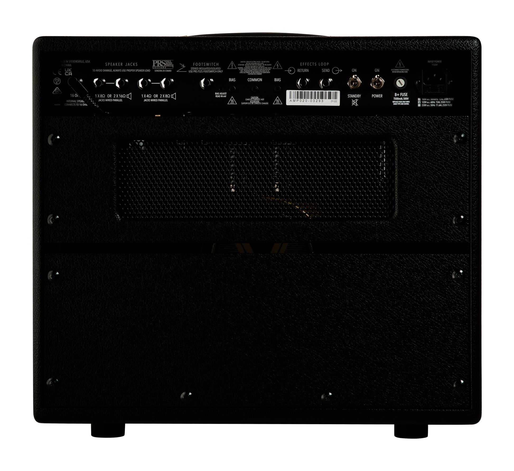 PRS Sonzera 20 Combo II Amplificador Guitarra 3