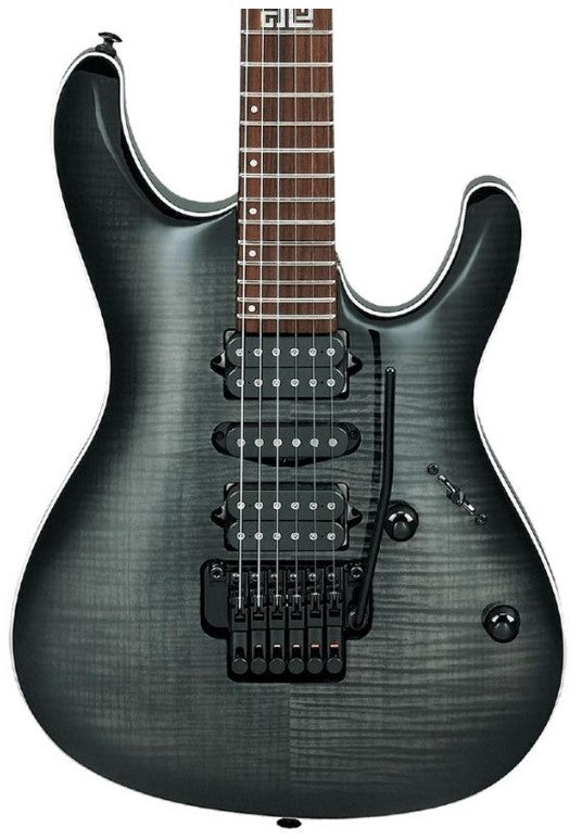 Ibanez KIKO10BP TGB Kiko Loureiro Guitarra Eléctrica Transparent Gray Burst 2