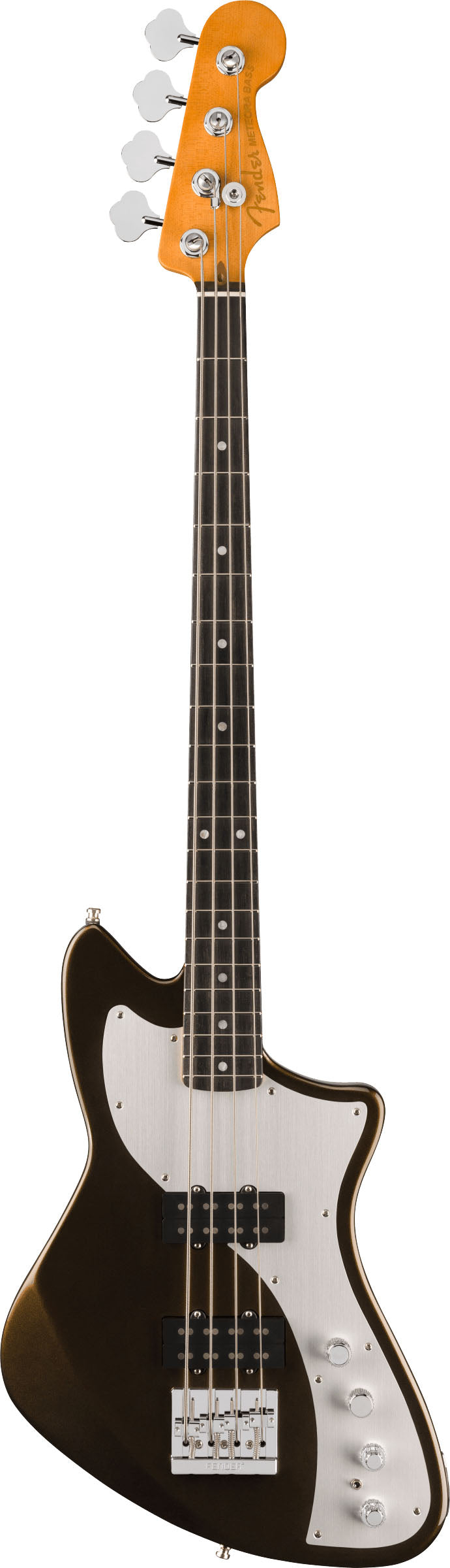 Fender American Ultra II Meteora Bass EB Bajo Eléctrico Texas Tea 1