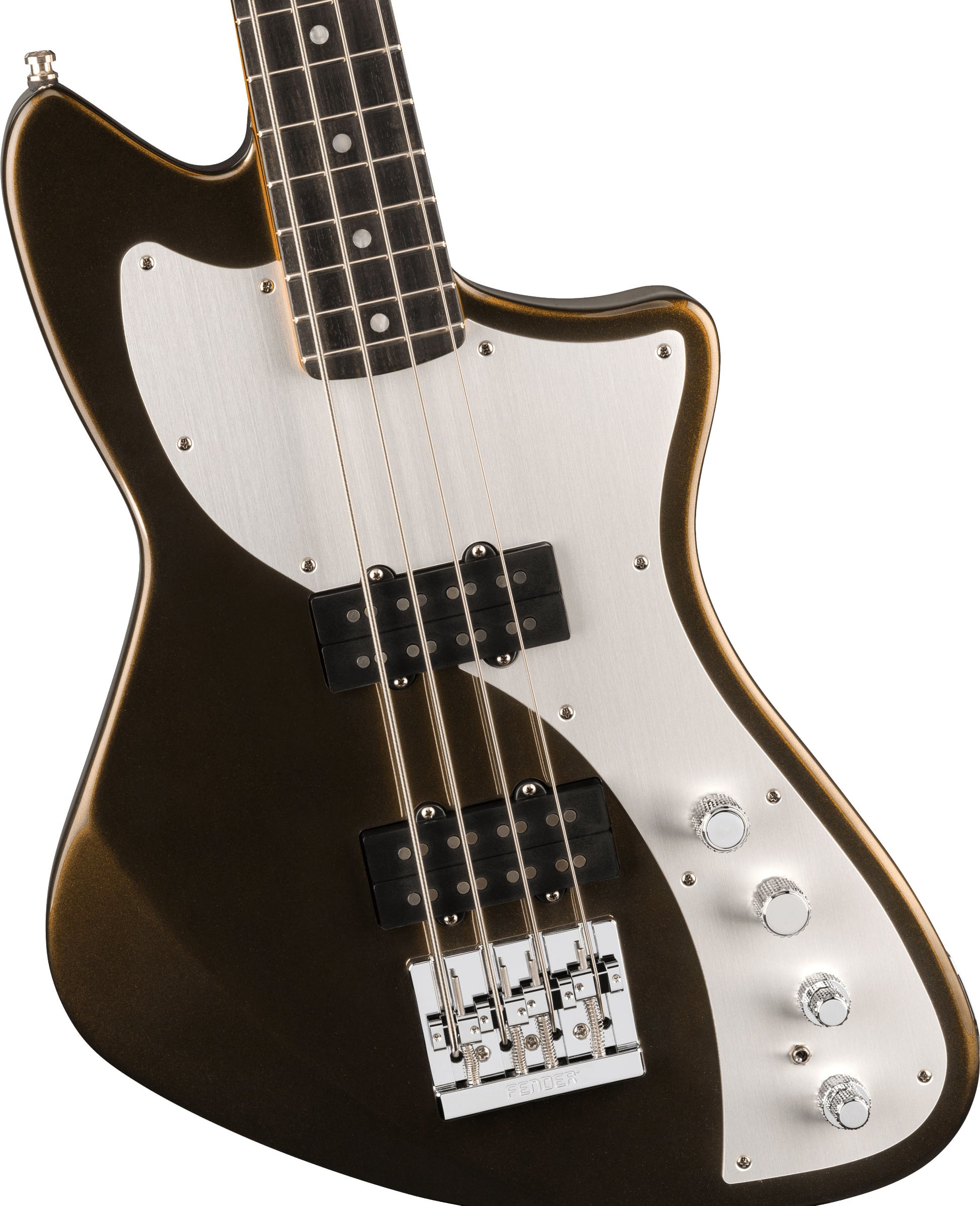 Fender American Ultra II Meteora Bass EB Bajo Eléctrico Texas Tea 4