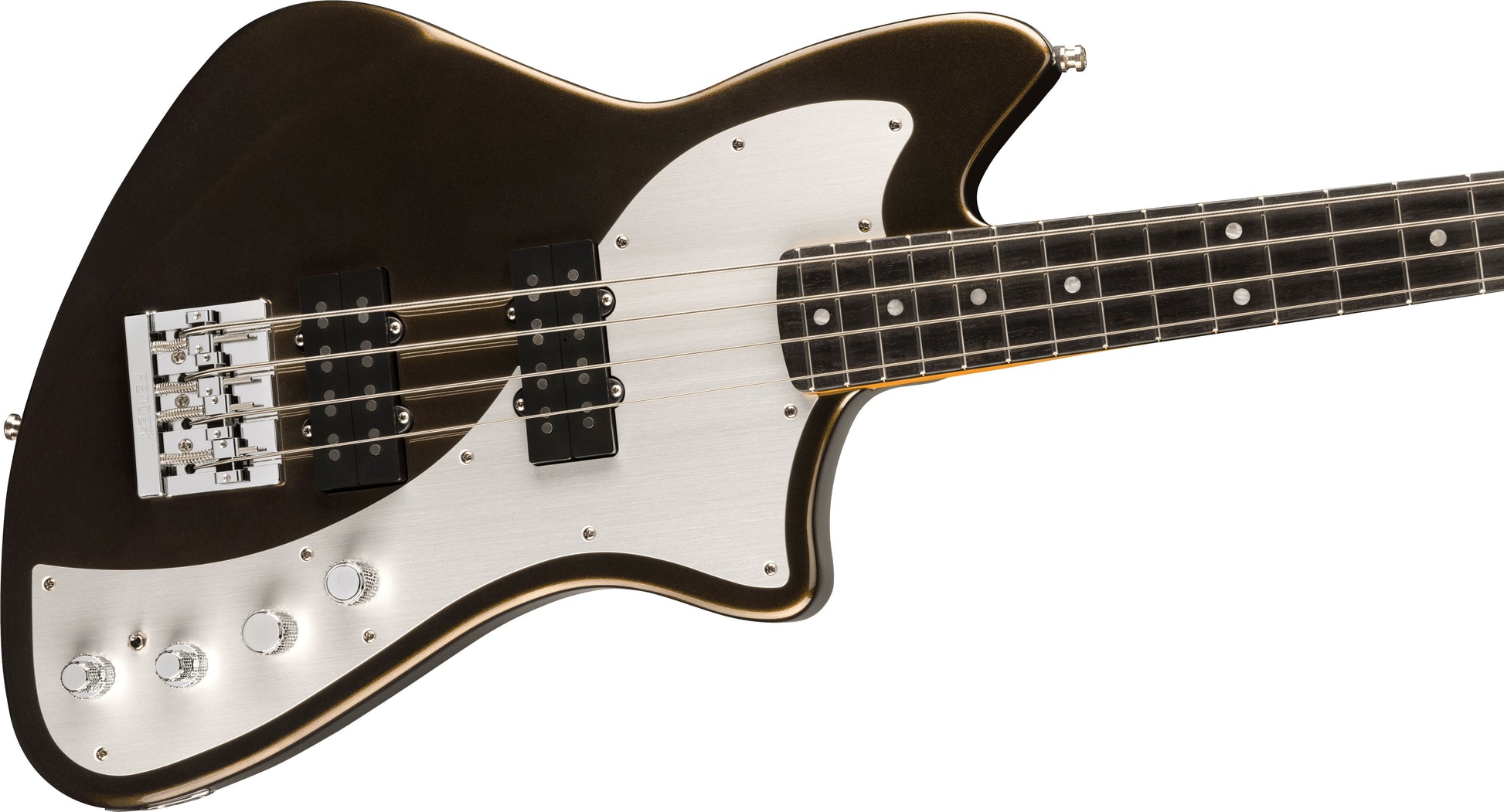 Fender American Ultra II Meteora Bass EB Bajo Eléctrico Texas Tea 3