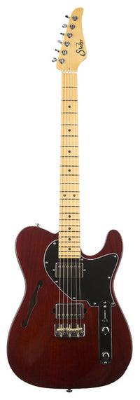 Suhr ALT T MN TB Guitarra Eléctrica Transparent Brown 1