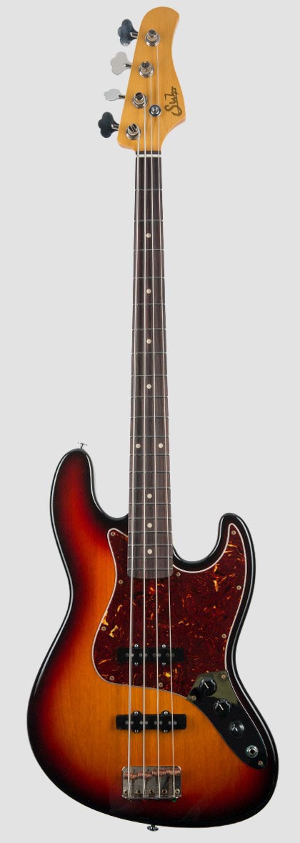 Suhr Classic J Antique RW 3TS Bajo Eléctrico 3 Tonos Sunburst 1