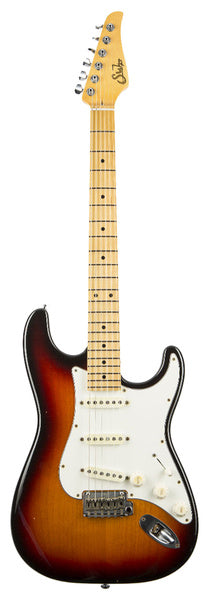 Suhr Classic S Antique MN 3TS Guitarra Eléctrica 3 Tone Burst 1