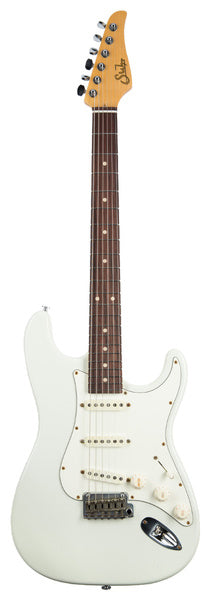 Suhr Classic S Antique RW OW Guitarra Eléctrica Olympic White 1