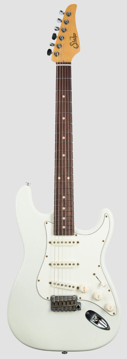 Suhr Classic S Antique RW OW Guitarra Eléctrica Olympic White 2