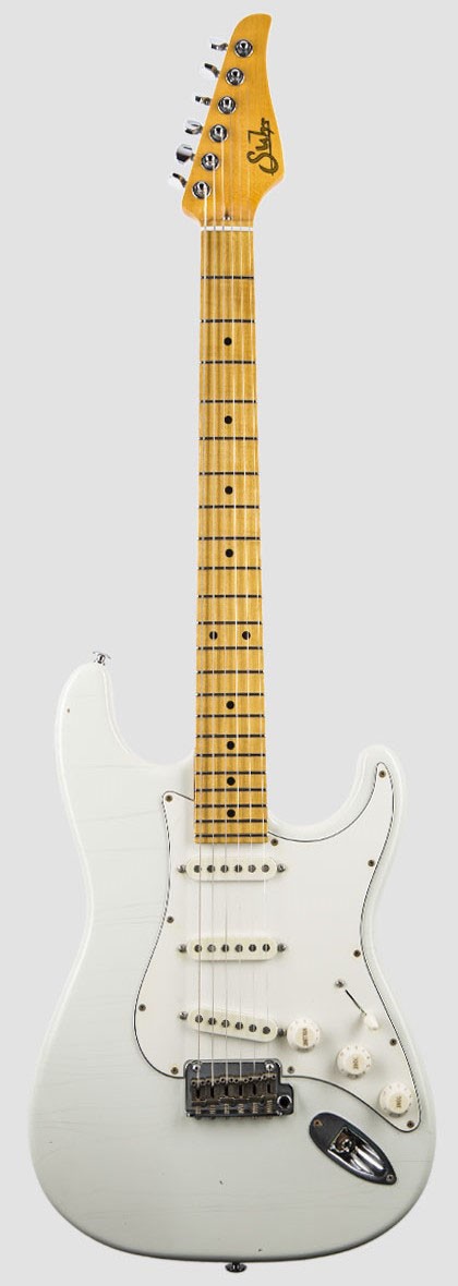 Suhr Classic S Antique MN OW Guitarra Eléctrica Olympic White 1