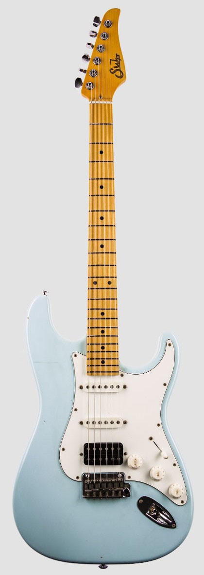 Suhr Classic S Antique HSS MN SB Guitarra Eléctrica Sonic Blue 1