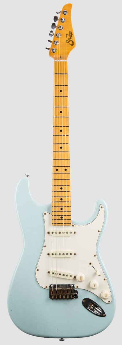 Suhr Classic S Antique MN SB Guitarra Eléctrica Sonic Blue 1