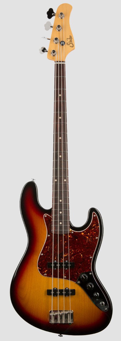 Suhr Classic J RW 3TS Bajo Eléctrico 3 Tonos Sunburst 1