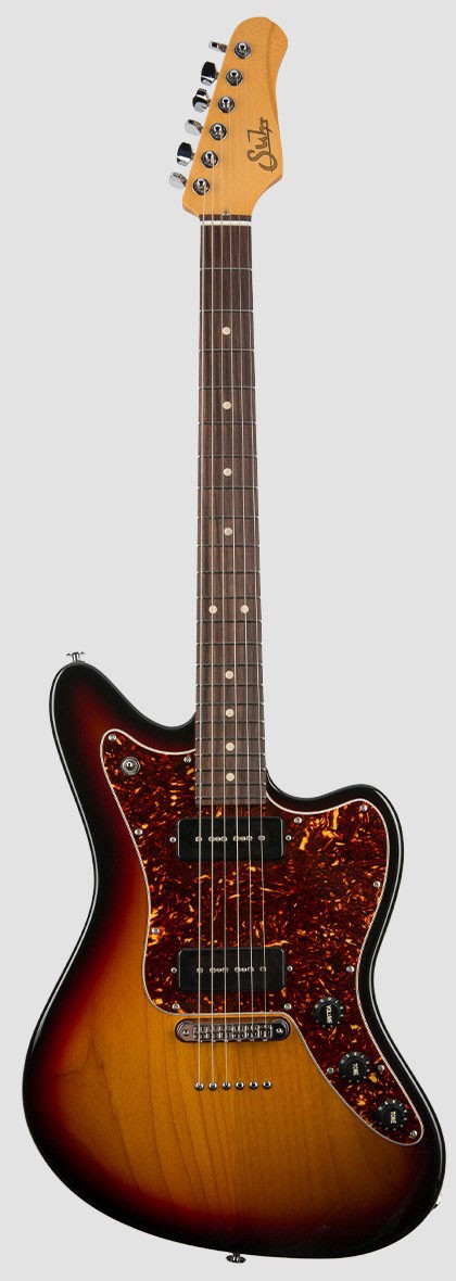 Suhr Classic JM S90 TP6 3TS Guitarra Eléctrica 3 Tonos Sunburst 1