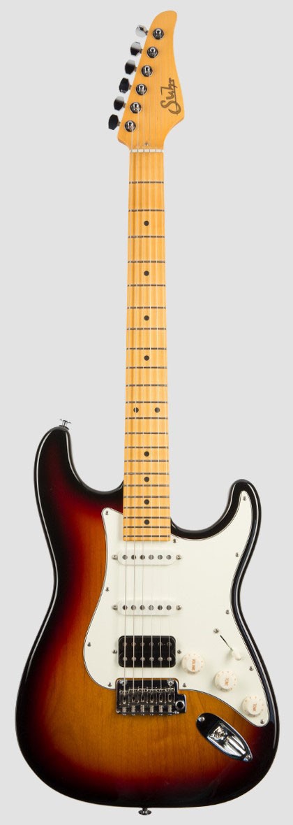 Suhr Classic S HSS MN 3TS Guitarra Eléctrica 3 Tonos Sunburst 1