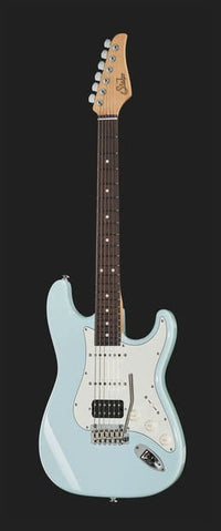 Suhr Classic S HSS RW SB Guitarra Eléctrica Sonic Blue 2