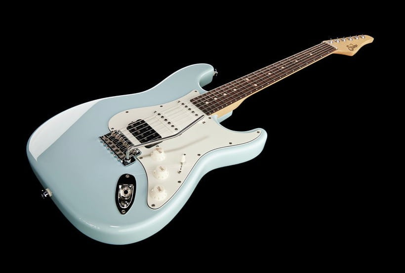 Suhr Classic S HSS RW SB Guitarra Eléctrica Sonic Blue 10