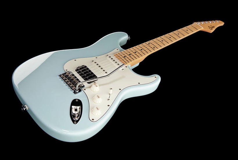 Suhr Classic S HSS MN SB Guitarra Eléctrica Sonic Blue 9