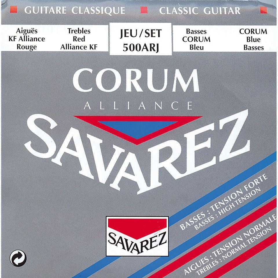 Savarez 500 ARJ Corum Alliance Juego Cuerdas Guitarra Española 1